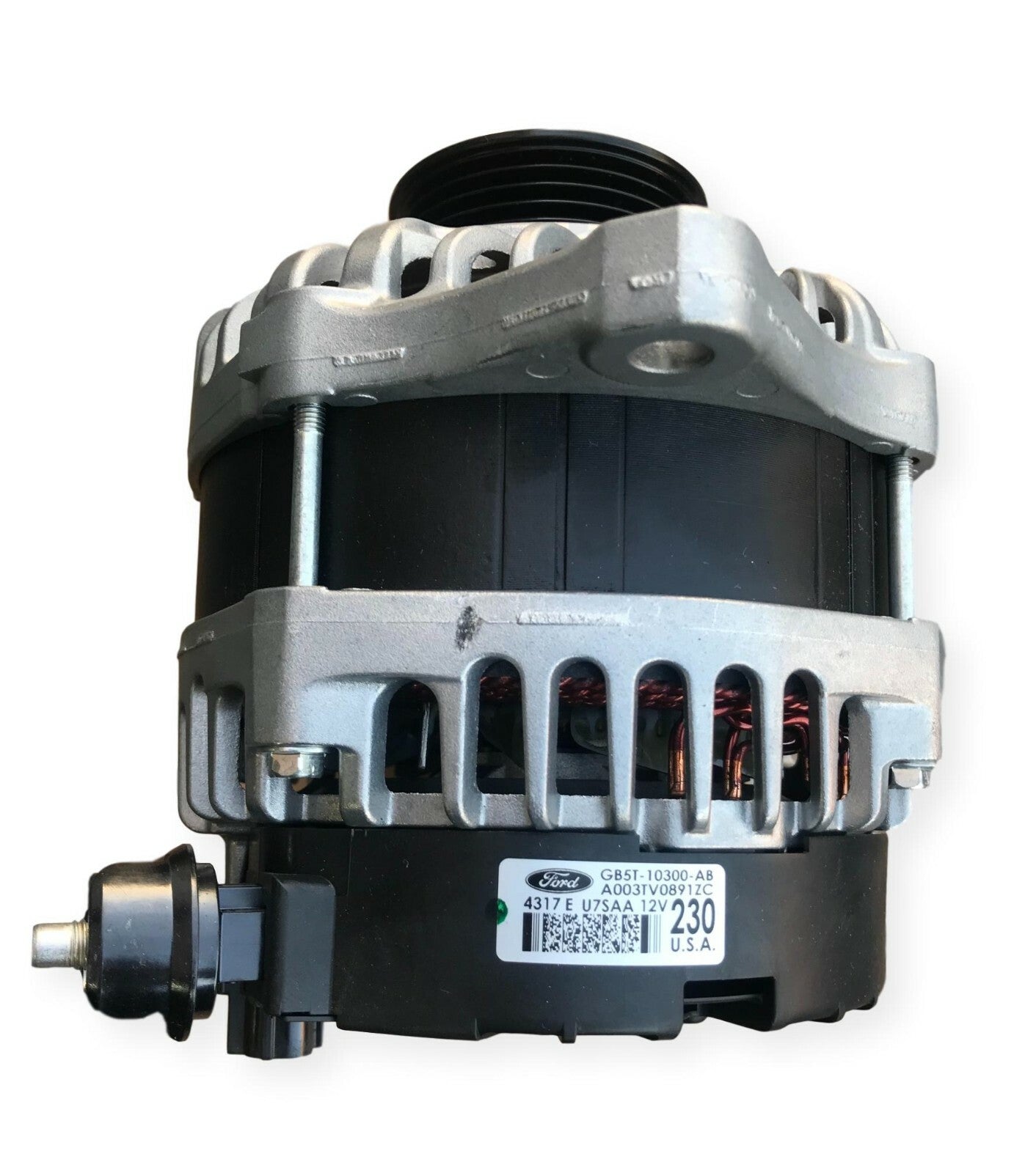 OEM Alternator A003TV0891ZC fits Ford Explorer V6 3.5L 2014 & 2016-2019 /230AMP