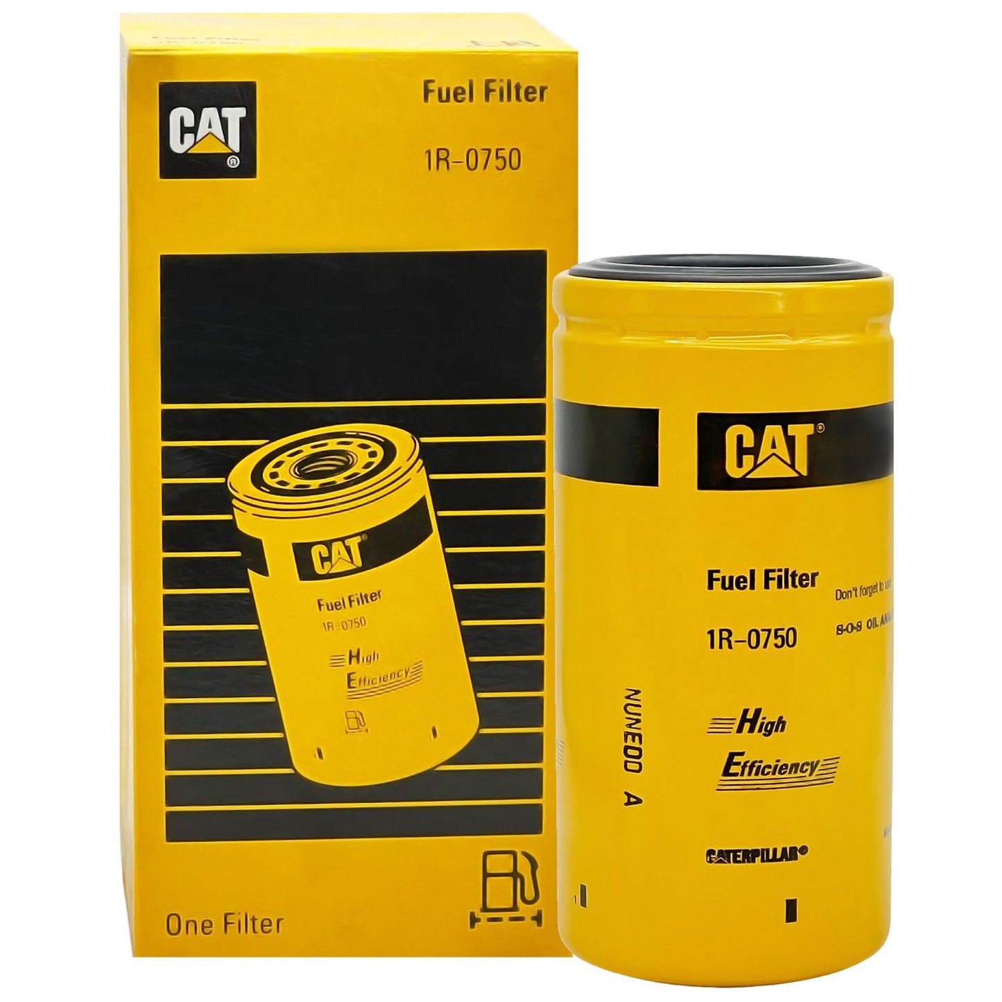 Caterpillar 1R-0750 Advanced High Efficiency Fuel Filter CAT