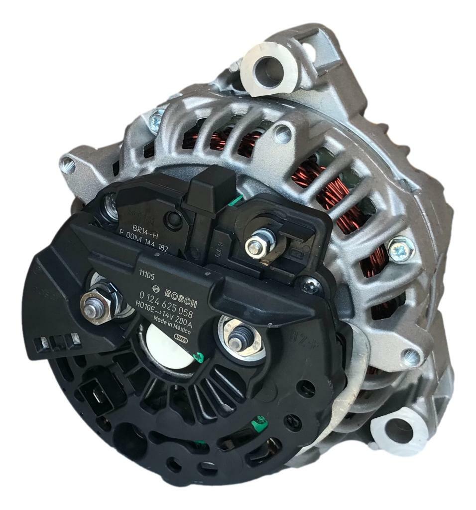 HIGH AMP ALTERNATOR FITS CASE APPLICATIONS 0-124-625-137 0124625058 0124625137