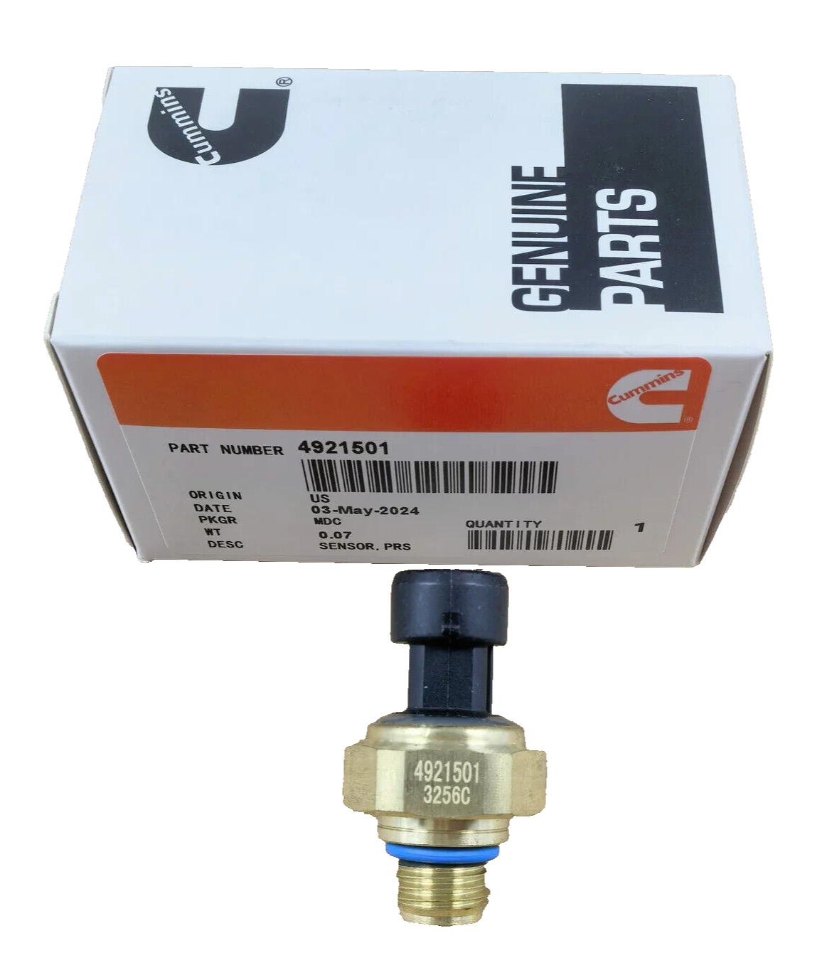 OEM Cummins Oil Pressure Sensor 4921501 Fits International Freightliner N14