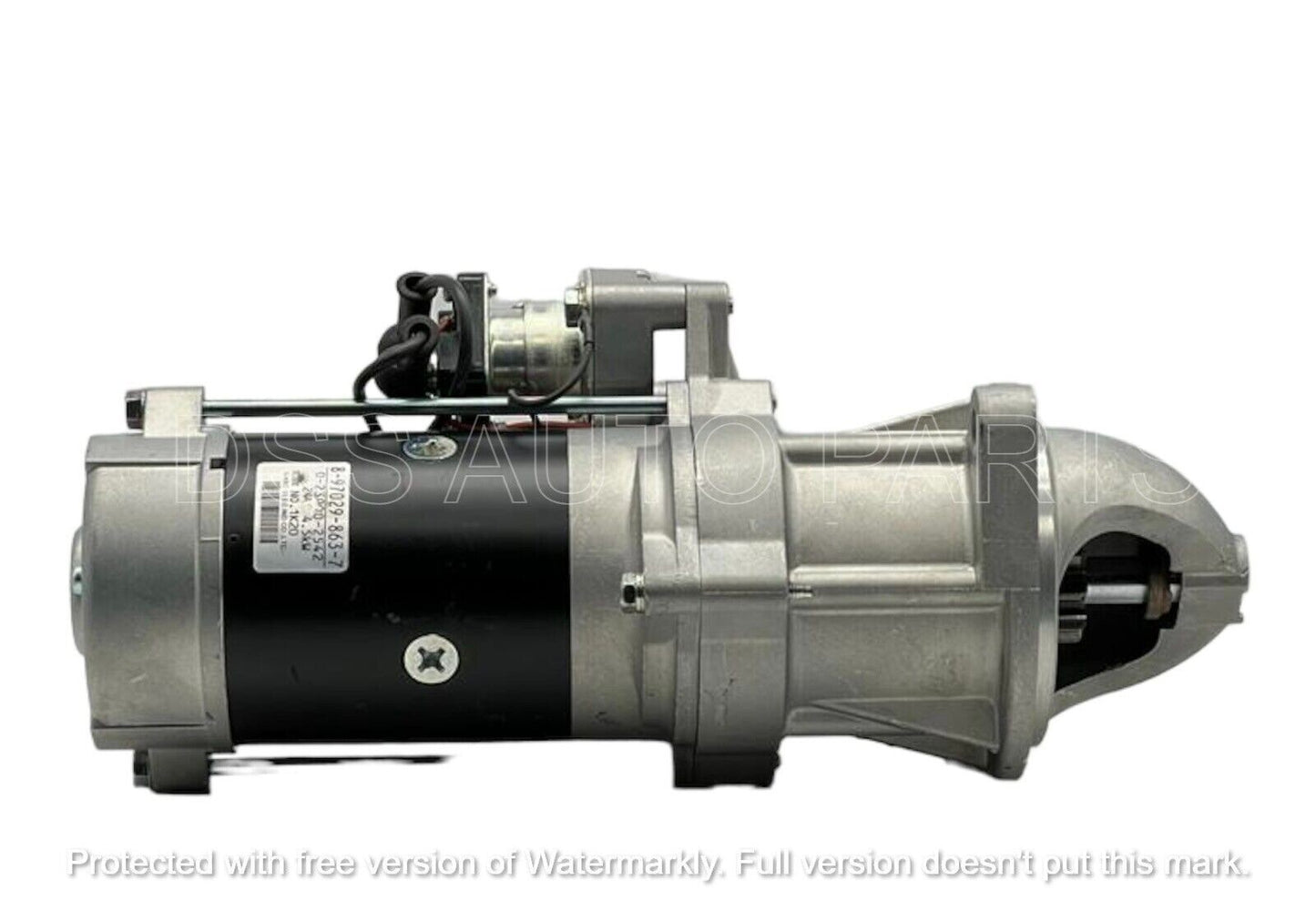 OEM Starter John Deere Excavator 135C RTS Isuzu 4BD1T 0230002100 0-23000-2100