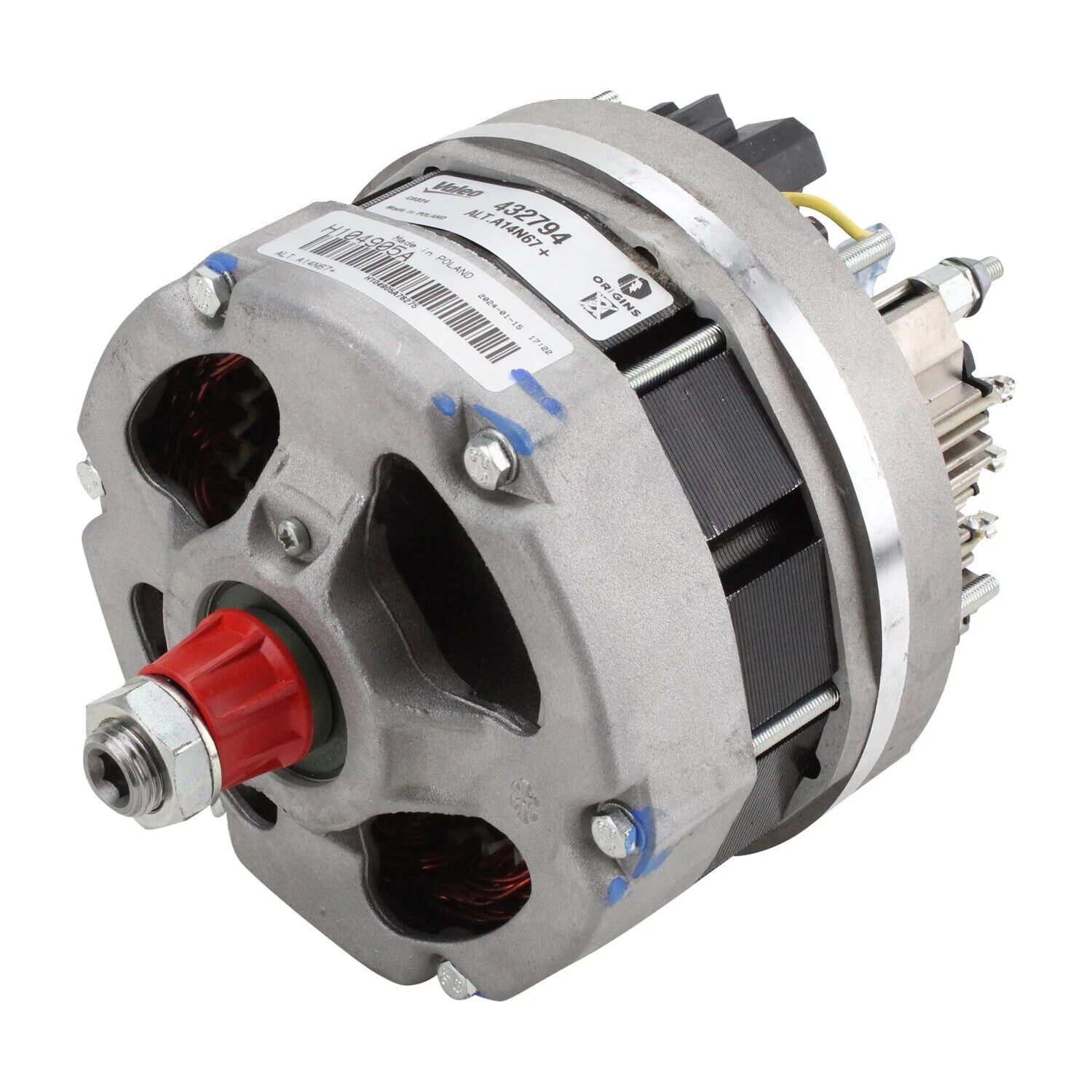 Alternator For Porsche 911 1985-1989 H6 3.2L 3.3L Valeo 432794