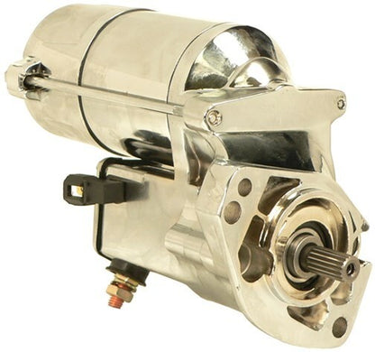 Starter For Harley Davidson 1340cc 1450cc 1989-Up Chrome 2.7HP High Torque