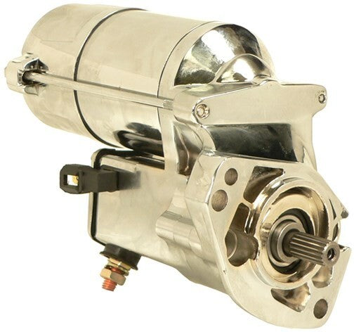 Starter For Harley Davidson 1340cc 1450cc 1989-Up Chrome 2.7HP High Torque