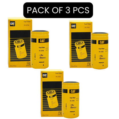 Caterpillar CAT Filter 1R-0750 1R0750 Genuine Sealed Advanced Efficiency 3Pack