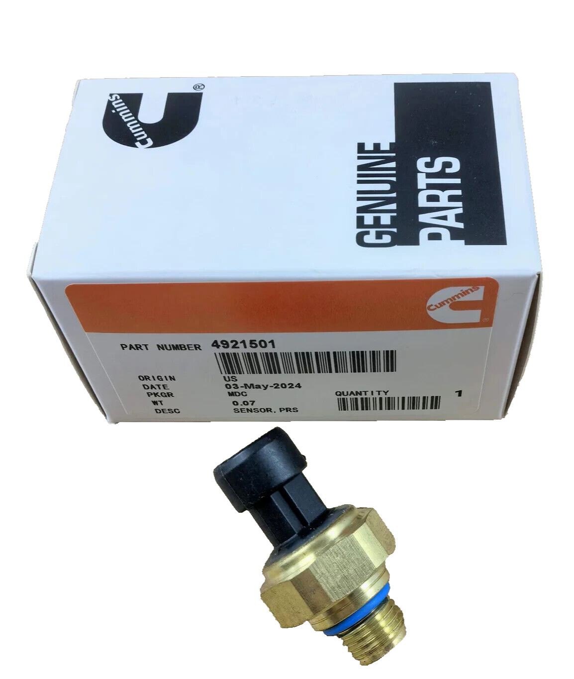 OEM Cummins Oil Pressure Sensor 4921501 Fits International Freightliner N14