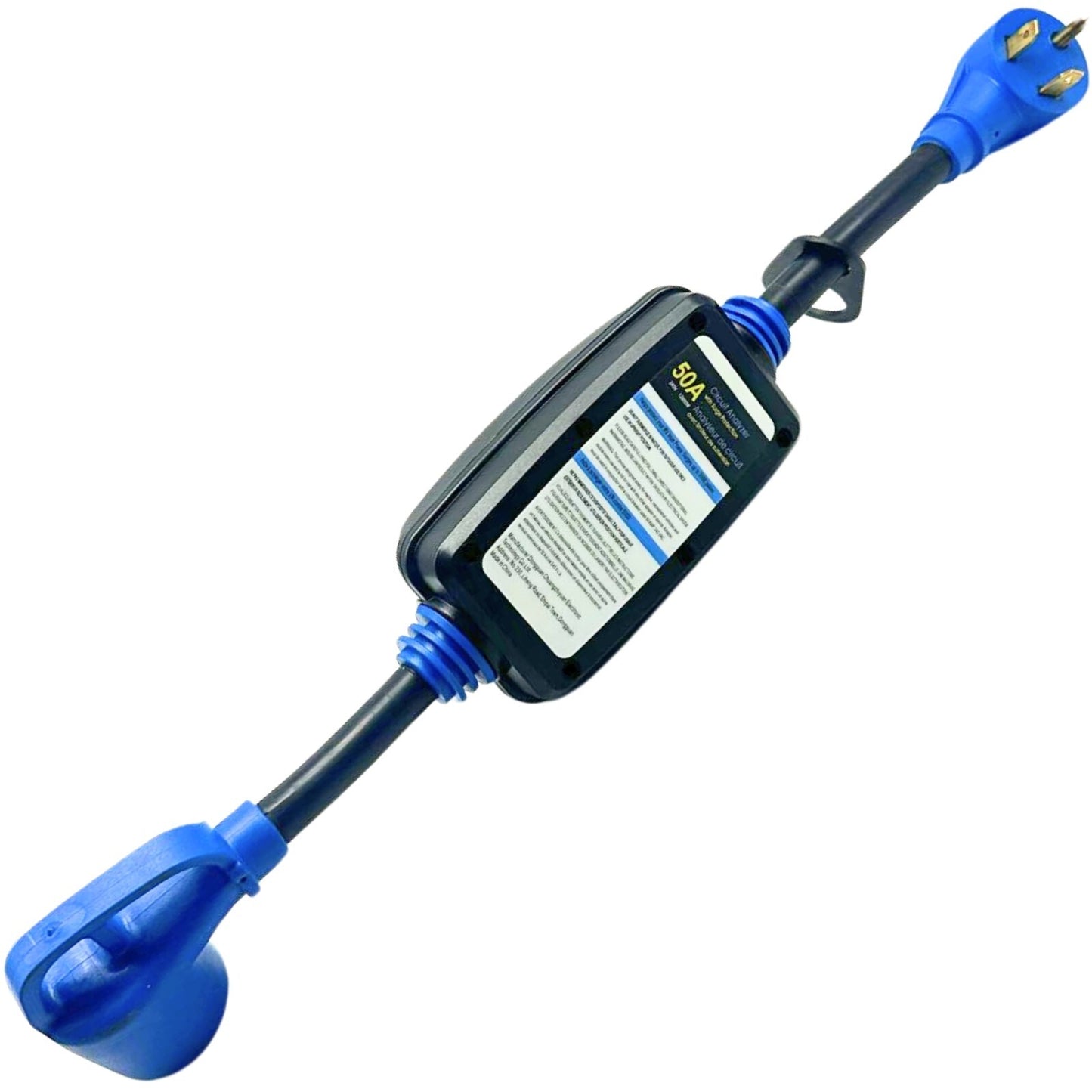 240 Volt RV Surge Protector 50 Amp RV Circuit Analyzer 12000w / 5000J & LED