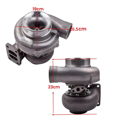 T70 .70 0.82A/R T3 V-Band Flange Oil Cooled Universal turbo charger 500+HP