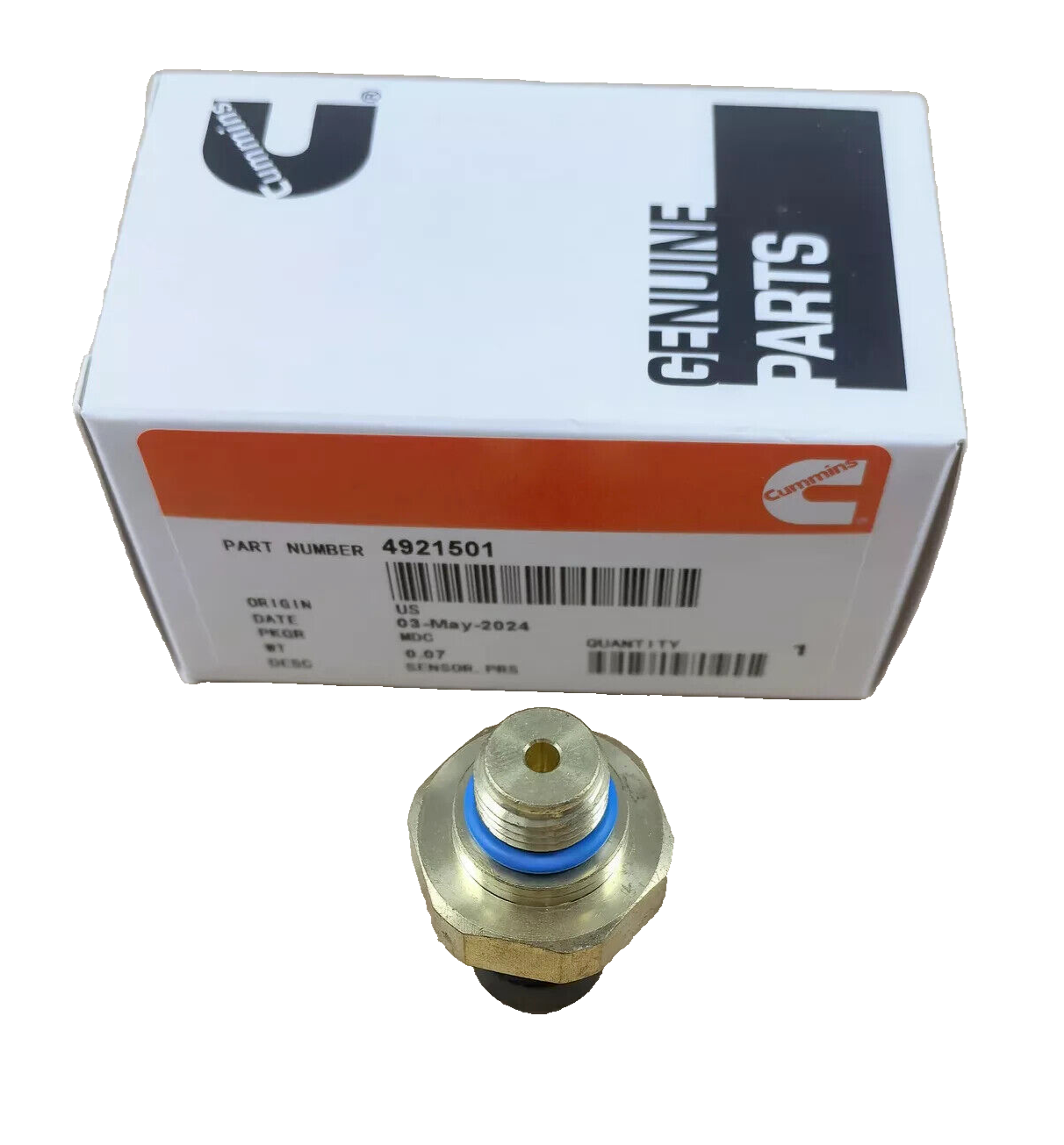 OEM Cummins Oil Pressure Sensor 4921501 Fits International Freightliner N14