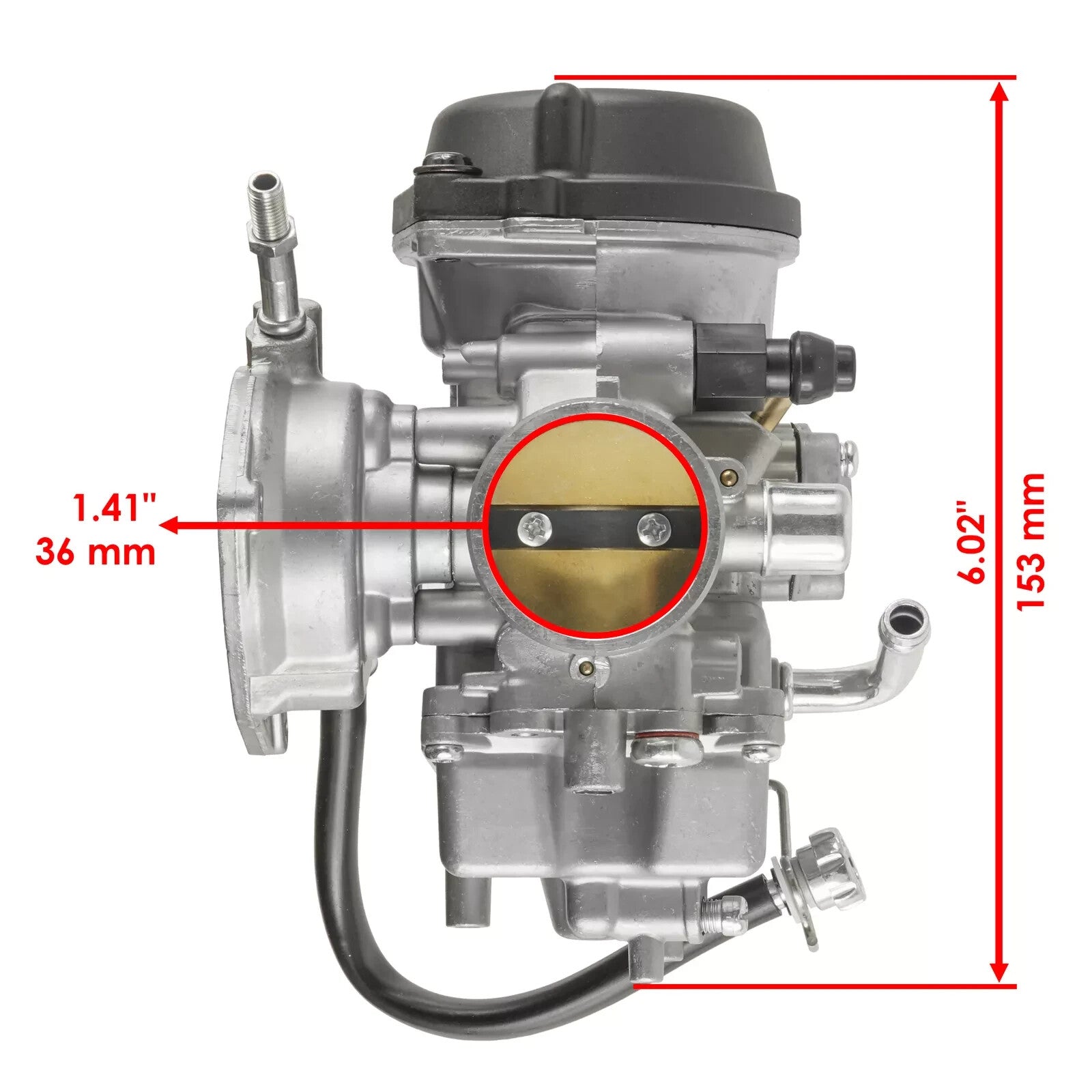 Carburetor for Yamaha Raptor 350 YFM350 2004-2013 New Carb