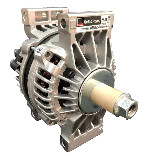 DELCO REMY Genuine Alternator 28SI Model 12V 200A for Peterbilt 385 386