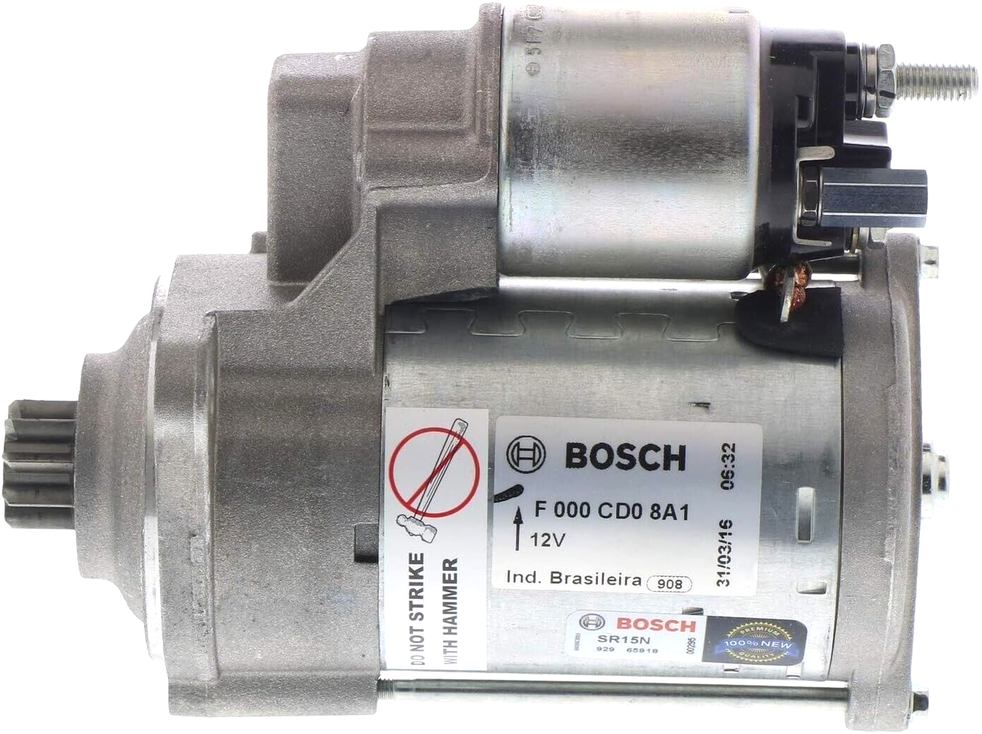 Volkswagen 12V Starter 16450 VW Bus Super Beetle Combi Panel Beetle Transporter