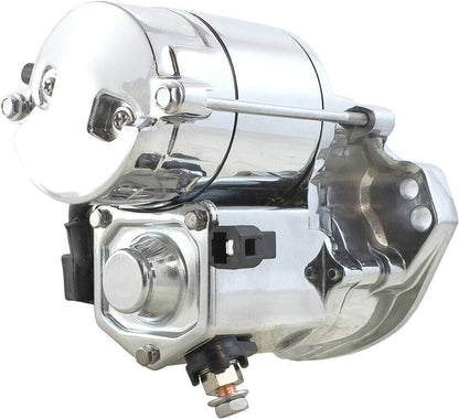 CHROME MOTORCYCLE STARTER FOR 94-06 HARLEY DAVIDSON 31553-94/A 31559-99A