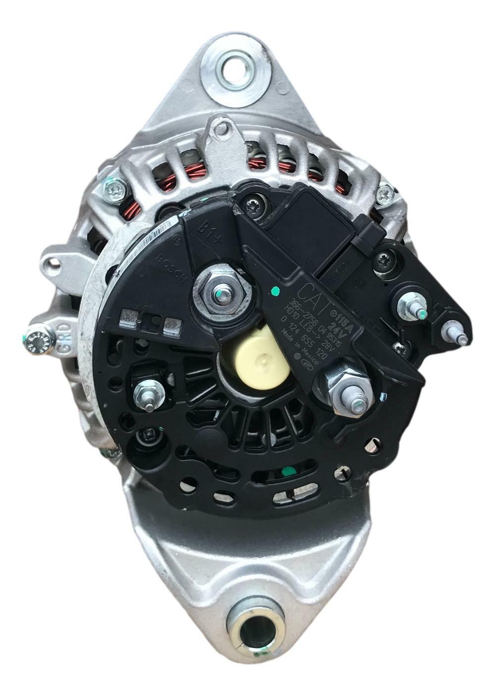 ALTERNATOR FITS CATERPILLAR 120K 120K2 12K 140K 140K2 160K 115AMP  0124655120